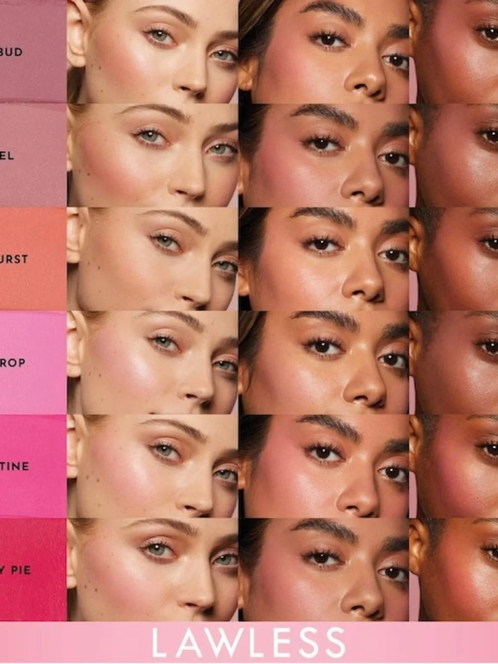 LAWLESS Vivid Pink Cream Blush